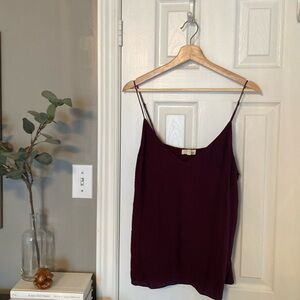 Wilfred Free cami, Medium. Burgundy.